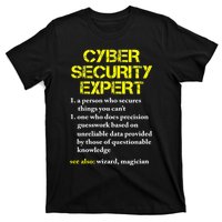 Funny Cybersecurity Definition Expert Computer Engineer TShirt T-Shirt