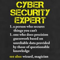 Funny Cybersecurity Definition Expert Computer Engineer TShirt Knit Cap Winter Beanie
