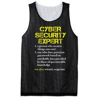 Funny Cybersecurity Definition Expert Computer Engineer TShirt Mesh Reversible Basketball Jersey Tank