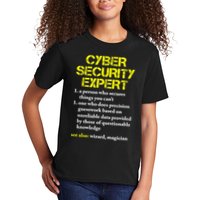 Funny Cybersecurity Definition Expert Computer Engineer TShirt Kids T-Shirt