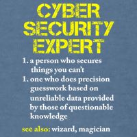Funny Cybersecurity Definition Expert Computer Engineer TShirt Garment-Dyed Sweatshirt