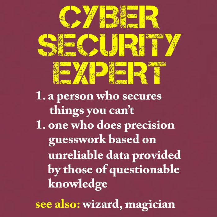 Funny Cybersecurity Definition Expert Computer Engineer TShirt 16oz Travel Tumbler