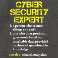 Funny Cybersecurity Definition Expert Computer Engineer TShirt Vector Backpack