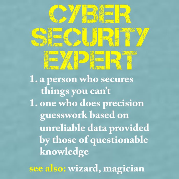 Funny Cybersecurity Definition Expert Computer Engineer TShirt Sueded Cloud Jersey T-Shirt