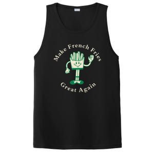 Funny Conservative Donald Trump Make French Fries Great Again PosiCharge Competitor Tank