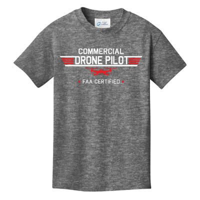 FAA Certified Drone Pilot Commercial Quadcopter RC Gift Kids T-Shirt