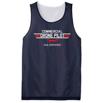 FAA Certified Drone Pilot Commercial Quadcopter RC Gift Mesh Reversible Basketball Jersey Tank