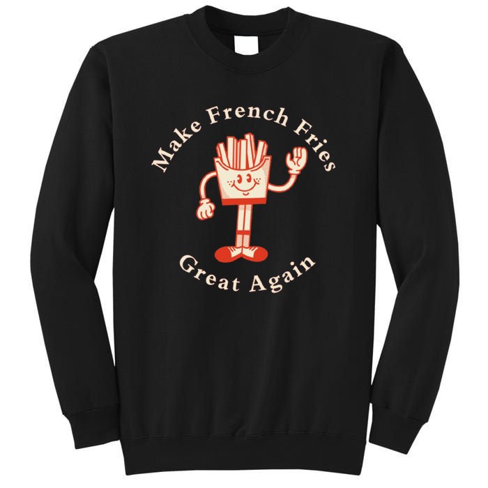 Funny Conservative Donald Trump Make French Fries Great Again Sweatshirt