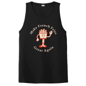 Funny Conservative Donald Trump Make French Fries Great Again PosiCharge Competitor Tank