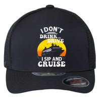 Funny Cruise Design For Women Cruise Vacation Boat Trip Flexfit Unipanel Trucker Cap