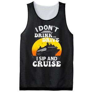 Funny Cruise Design For Women Cruise Vacation Boat Trip Mesh Reversible Basketball Jersey Tank