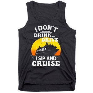 Funny Cruise Design For Women Cruise Vacation Boat Trip Tank Top