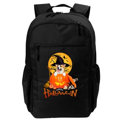 Funny Corgi Dog Spooky Halloween Backpack