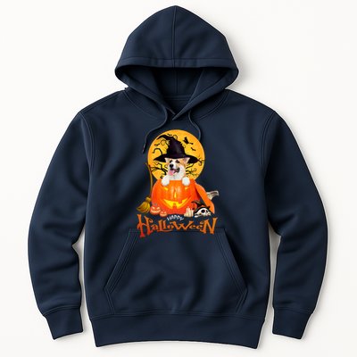 Funny Corgi Dog Spooky Halloween Hoodie
