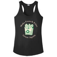 Funny Conservative Donald Trump Make French Fries Great Again Ladies PosiCharge Competitor Racerback Tank