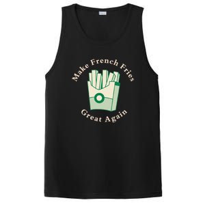 Funny Conservative Donald Trump Make French Fries Great Again PosiCharge Competitor Tank