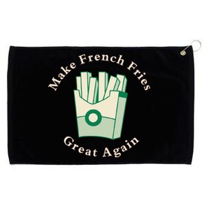 Funny Conservative Donald Trump Make French Fries Great Again Grommeted Golf Towel