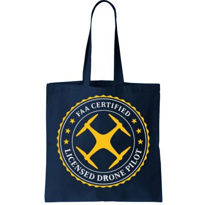 FAA Certified Drone Pilot Tote Bag