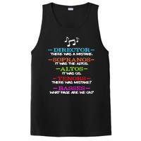 Funny Choir Director Soprano Alto Tenor Bass Show Choir Joke PosiCharge Competitor Tank