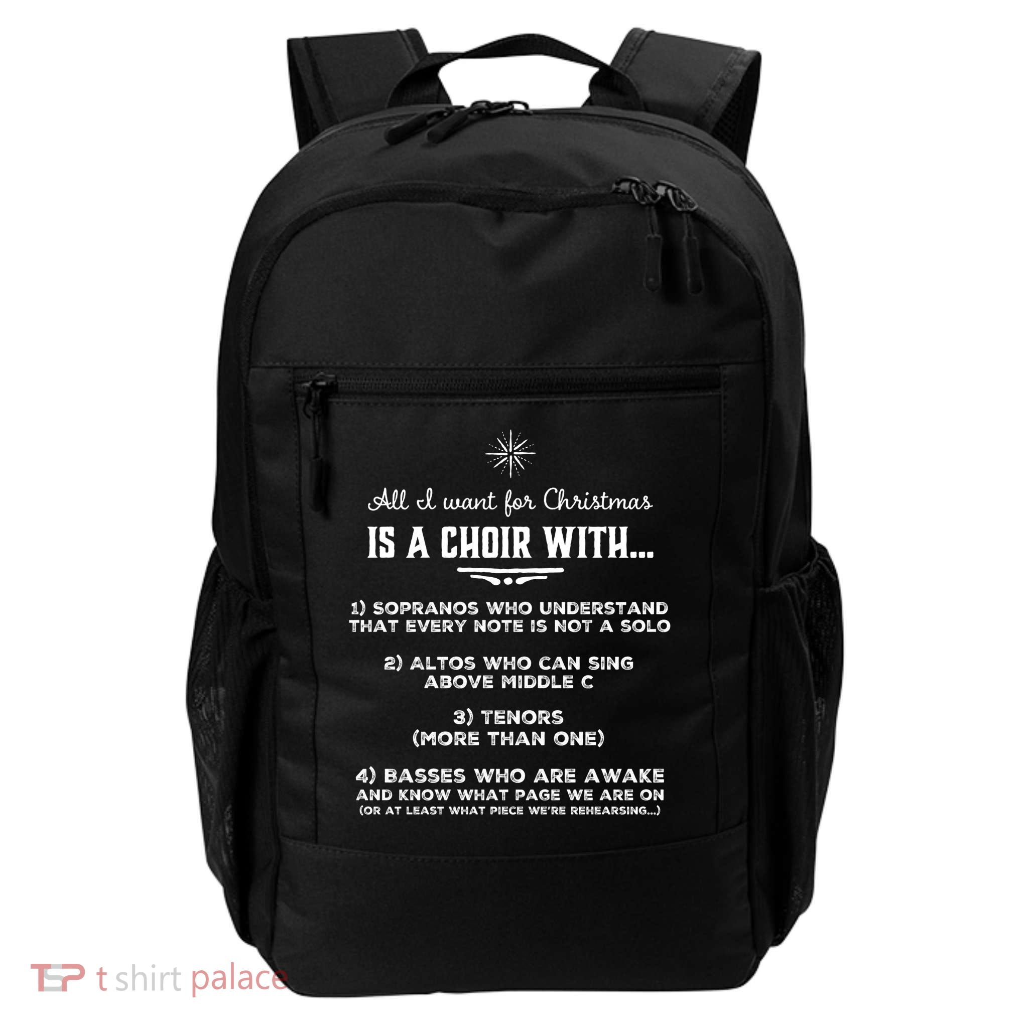Funny Choir Director Design The Perfect Christmas Gift! Backpack