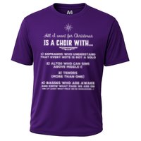 Funny Choir Director Design The Perfect Christmas Gift! Cooling Performance Crew T-Shirt