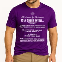 Funny Choir Director Design The Perfect Christmas Gift! Cooling Performance Crew T-Shirt