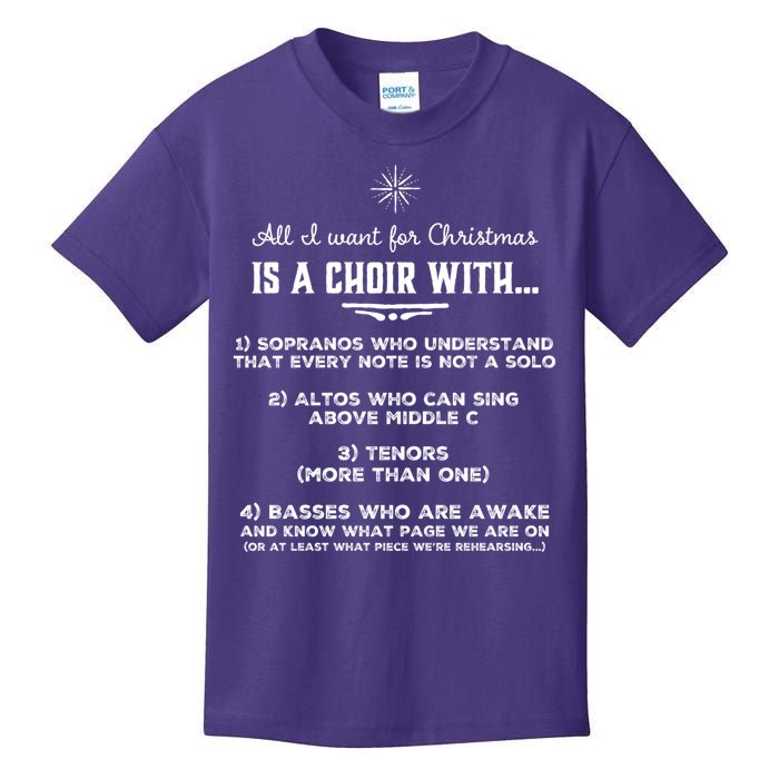 Funny Choir Director Design The Perfect Christmas Gift! Kids T-Shirt