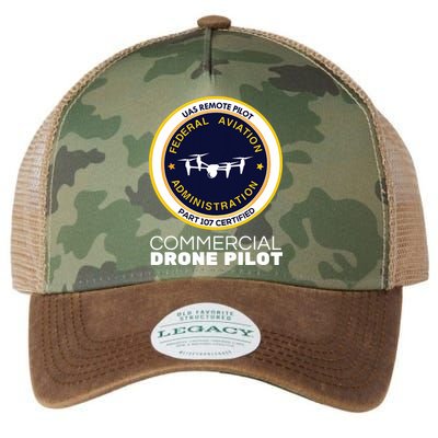 FAA Commercial Drone Pilot Legacy Tie Dye Trucker Hat