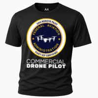 FAA Commercial Drone Pilot Cooling Performance Crew T-Shirt