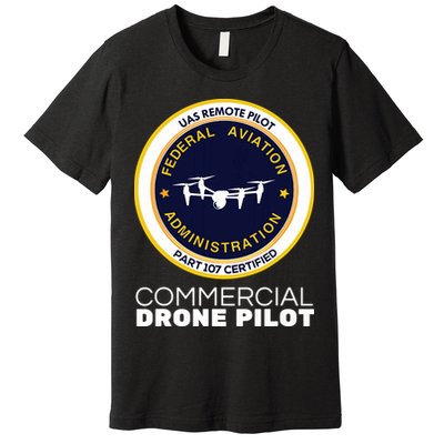 FAA Commercial Drone Pilot Premium T-Shirt