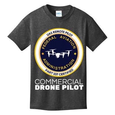 FAA Commercial Drone Pilot Kids T-Shirt