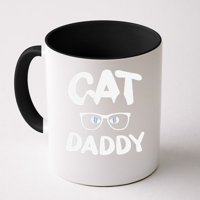 Funny Cat Dad Funny Sunglasses Cat Lover Fathers Day Mug