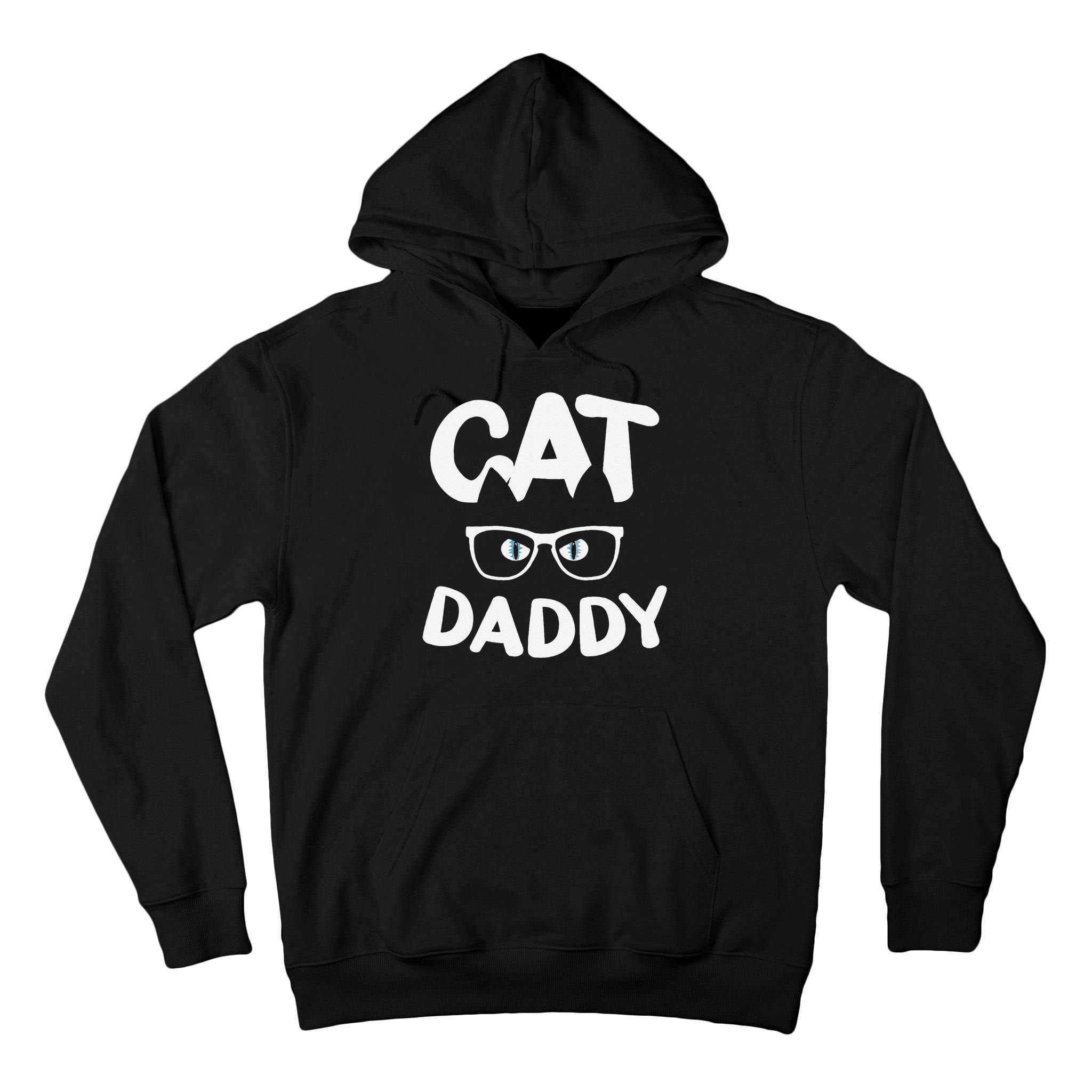Funny Cat Dad Funny Sunglasses Cat Lover Fathers Day Tall Hoodie