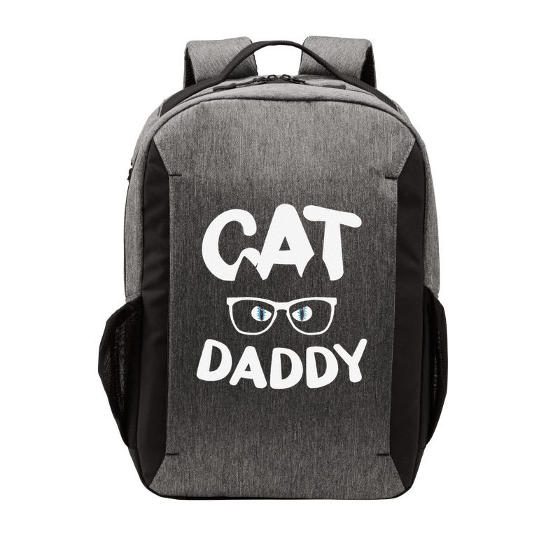 Funny Cat Dad Funny Sunglasses Cat Lover Fathers Day Vector Backpack