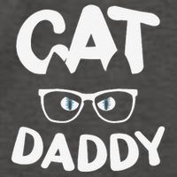 Funny Cat Dad Funny Sunglasses Cat Lover Fathers Day Vector Backpack