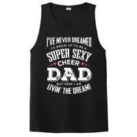 Funny Cheerleading Dad Father Cheer Dad PosiCharge Competitor Tank