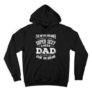 Funny Cheerleading Dad Father Cheer Dad Tall Hoodie