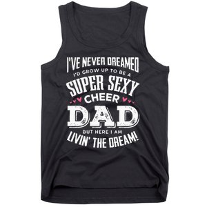 Funny Cheerleading Dad Father Cheer Dad Tank Top