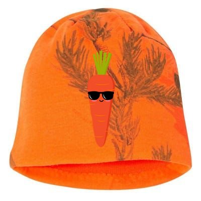 Funny Carrot Dad Sunglasses Vegetable Fathers' Day Gardener Gift Kati - Camo Knit Beanie