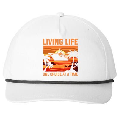 Funny Cruising Designs Women Cruise Ship Cruising Lovers Snapback Five-Panel Rope Hat