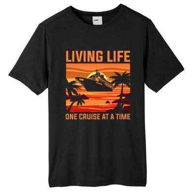 Funny Cruising Designs Women Cruise Ship Cruising Lovers Tall Fusion ChromaSoft Performance T-Shirt