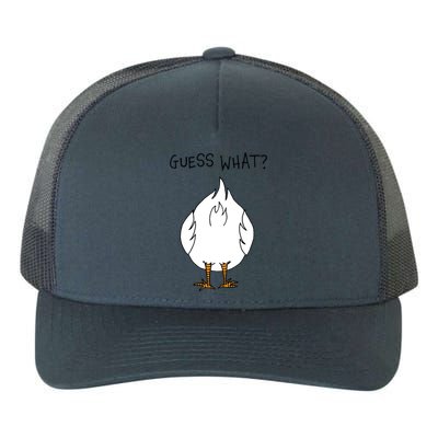 Funny Corny Dad Joke Design Guess What Chicken Butt Gift Yupoong Adult 5-Panel Trucker Hat