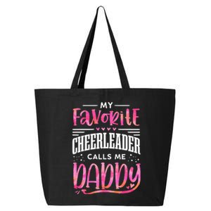 Funny Cheerleading Dad Father Tie Tie Dye Cheer Dad 25L Jumbo Tote