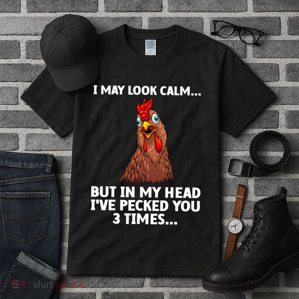 Funny Chicken Design Poultry Chicken Farmer Tall T-Shirt