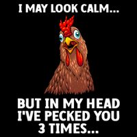 Funny Chicken Design Poultry Chicken Farmer Impact Tech Backpack
