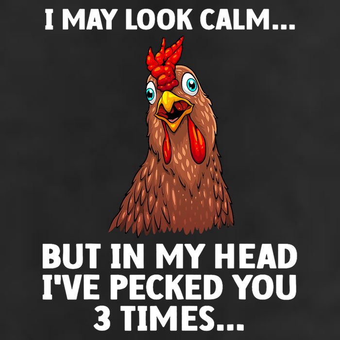 Funny Chicken Design Poultry Chicken Farmer Adult Drive Performance Visor