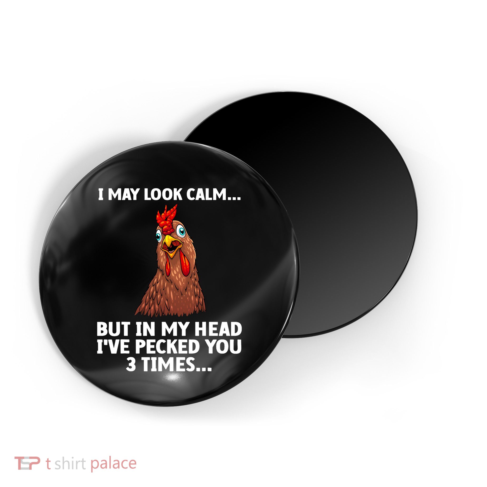 Funny Chicken Design Poultry Chicken Farmer Magnet