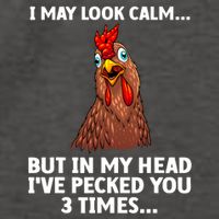 Funny Chicken Design Poultry Chicken Farmer Vector Backpack