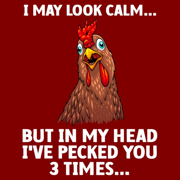 Funny Chicken Design Poultry Chicken Farmer Cooling Performance Crew T-Shirt