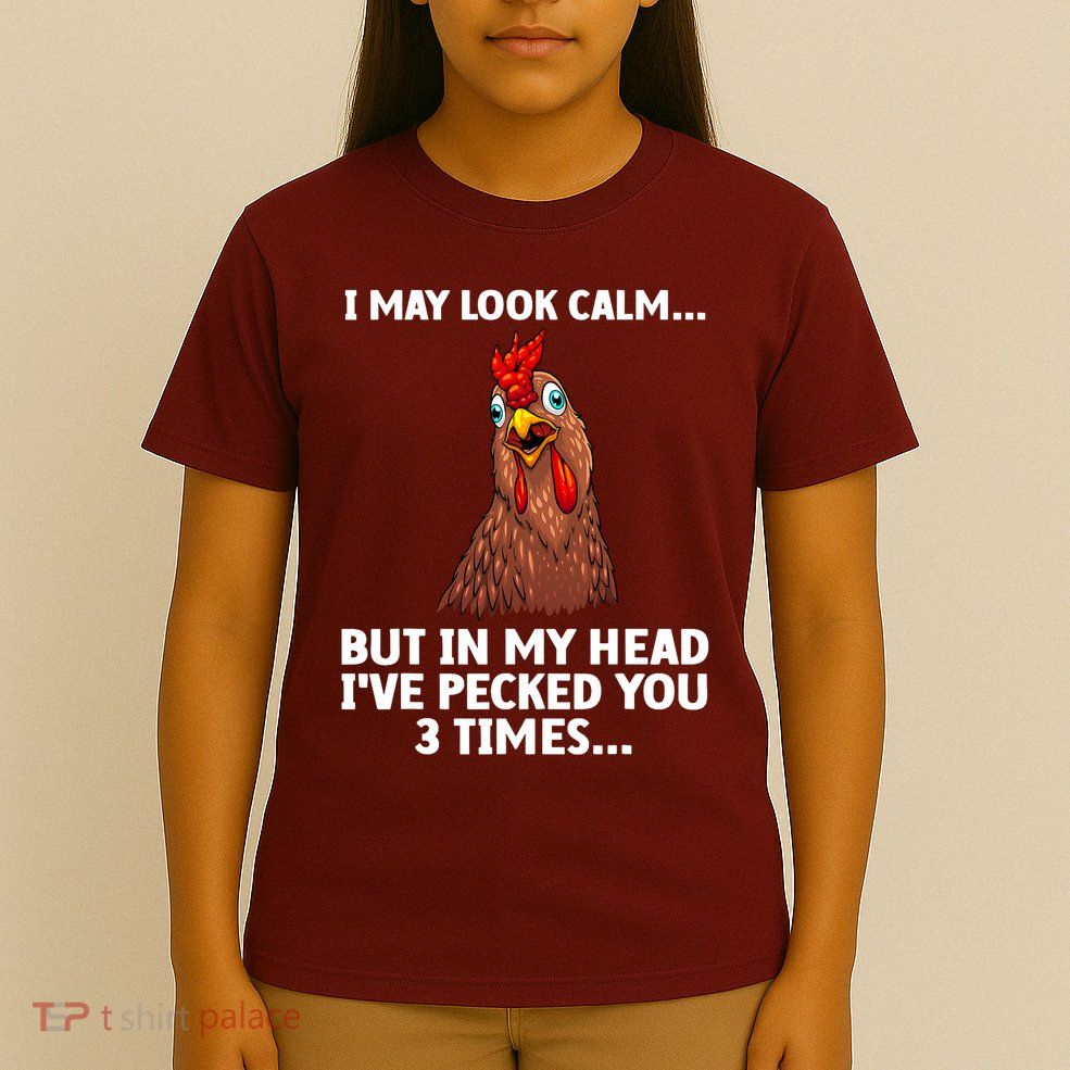 Funny Chicken Design Poultry Chicken Farmer T-Shirt